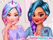 Игра Торты и напитки принцессы и единорога Игра Торты и напитки принцессы и единорога